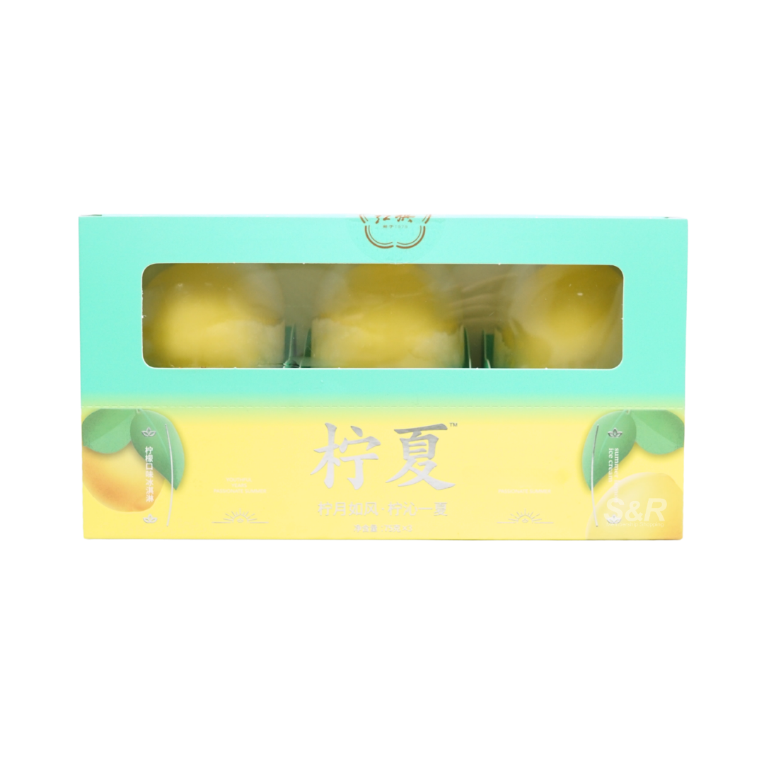 Ningxia Lemon Flavored Ice Cream 3 x 90mL